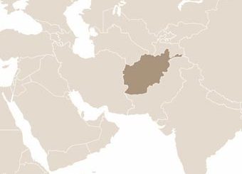 Afganisztán térképe