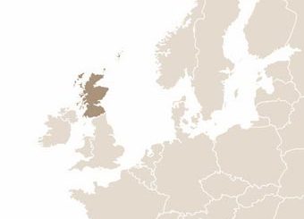 Skócia térképe