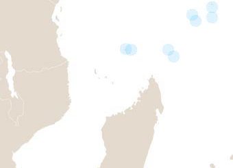 A Seychelle-szigetek térképe