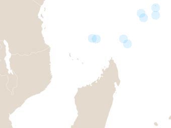 A Seychelle-szigetek térképe
