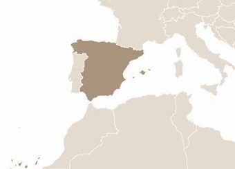 Spanyolország térképe