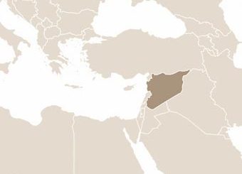Szíria térképe