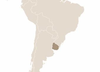 Uruguay térképe