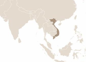 Vietnám térképe