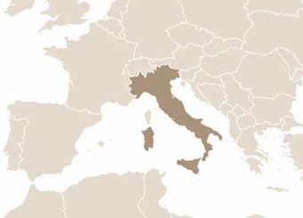 Olaszország térképe