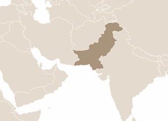 Pakisztán térképe