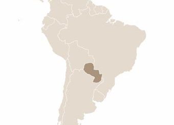 Paraguay térképe