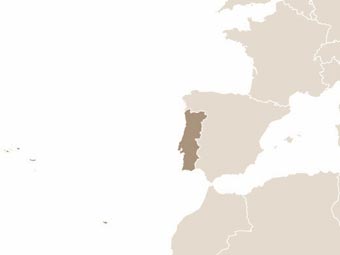 Portugália térképe