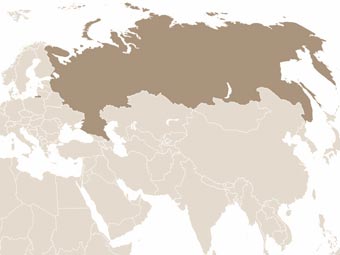 Oroszország térképe