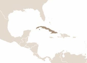 Kuba térképe
