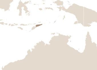 Kelet-Timor térképe