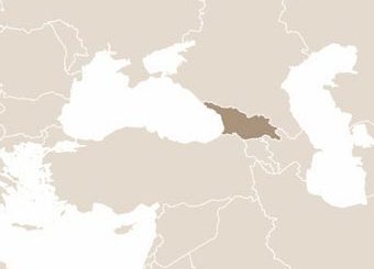 Grúzia térképe