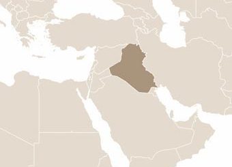 Irak térképe