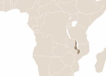 Malawi térképe