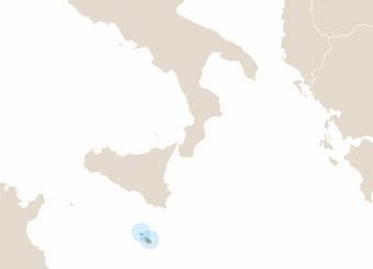 Málta térképe