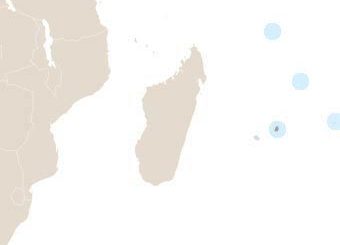 Mauritius térképe