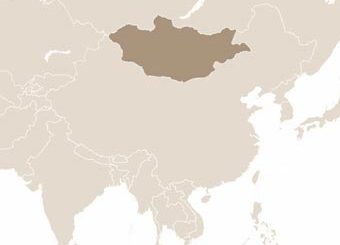 Mongólia térképe