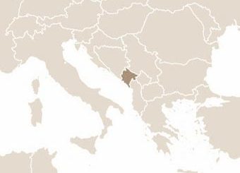 Montenegró térképe