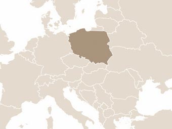 Lengyelország térképe