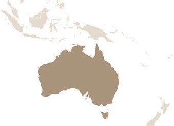 Ausztrália térképe