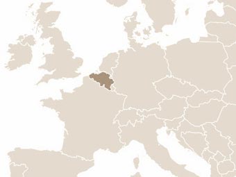 Belgium térképe