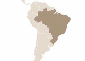 Brazília térképe