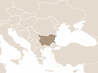 Bulgária térképe