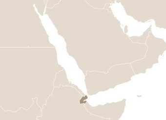 Dzsibuti térképe