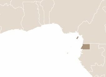 Egyenlítői-Guinea térképe