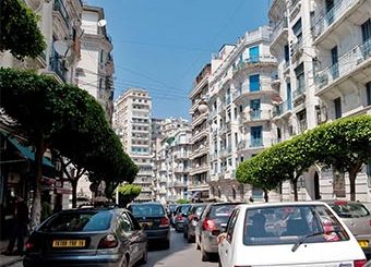 Algéria, forgalom Algírban