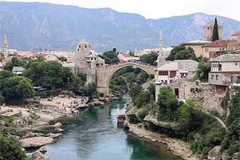 Öreg híd, Neretva folyó, Mostar